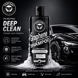 Foxcare Graphene Ceramic Car Shampoo - Foam Car Wash - Adds Hydrophobic Protection With Every Wash | Maintains Ceramic Coatings, Waxes Or Sealants | With Sio2 Ingredients For Incredible Shine - 500ml