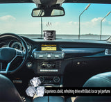 Foxcare Car Gel Perfume, Premium Air Freshener, Interior Car Accessories (Black Ice) - 100g