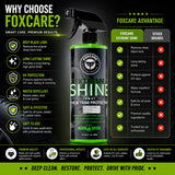 Foxcare Extreme shine - Tyre & Trim Protectant | Tyre Shiner |Tyre Polish 500 ml