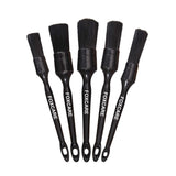 Foxcare Auto detailing Black brushes set of 5pcs