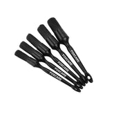Foxcare Auto detailing Black brushes set of 5pcs