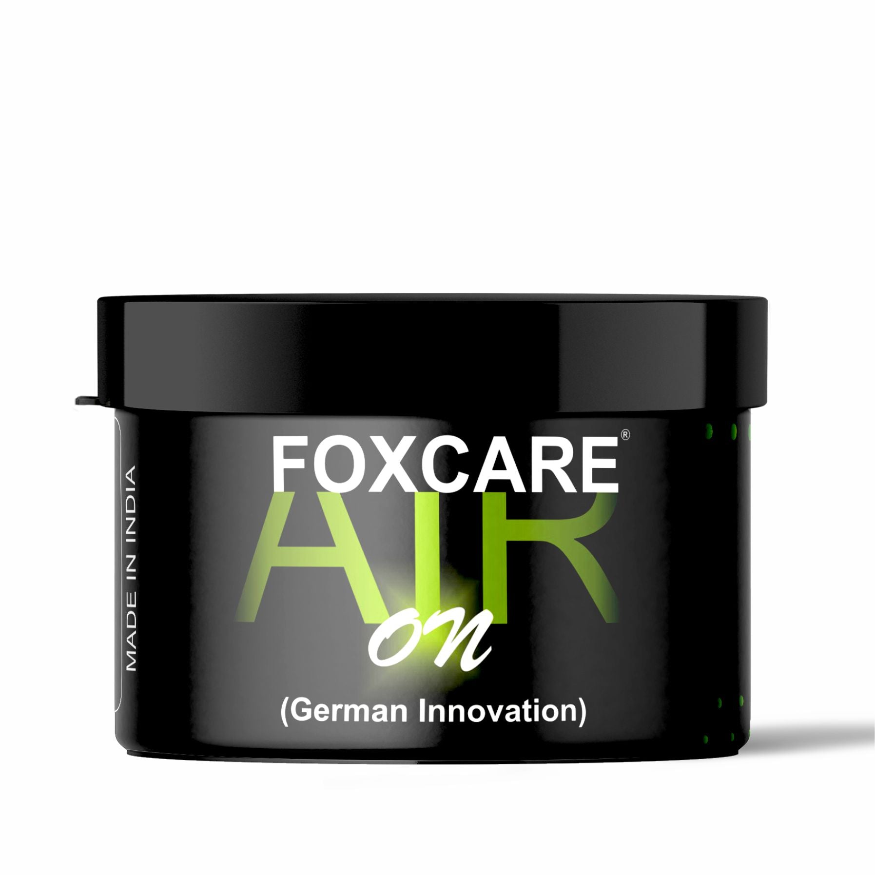 Foxcare Air On Oud Wood Organic Car Perfume Bar, Foxcare Air On Strong Fiber Air Freshener to Freshen'up Your Car | 50 g Car Accessories interior car perfumes and fresheners With German Innovation. - Foxcare Industries