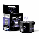 Foxcare Air On Musk Organic Car Perfume Bar, Foxcare Air On Strong Fiber Air Freshener to Freshen'up Your Car | 50 g Car Accessories interior car perfumes and fresheners With German Innovation. - Foxcare Industries