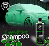 Foxcare Green Colour Foam Car Shampoo | Produces Thick Green Colour Foam - 500ml - Foxcare Industries