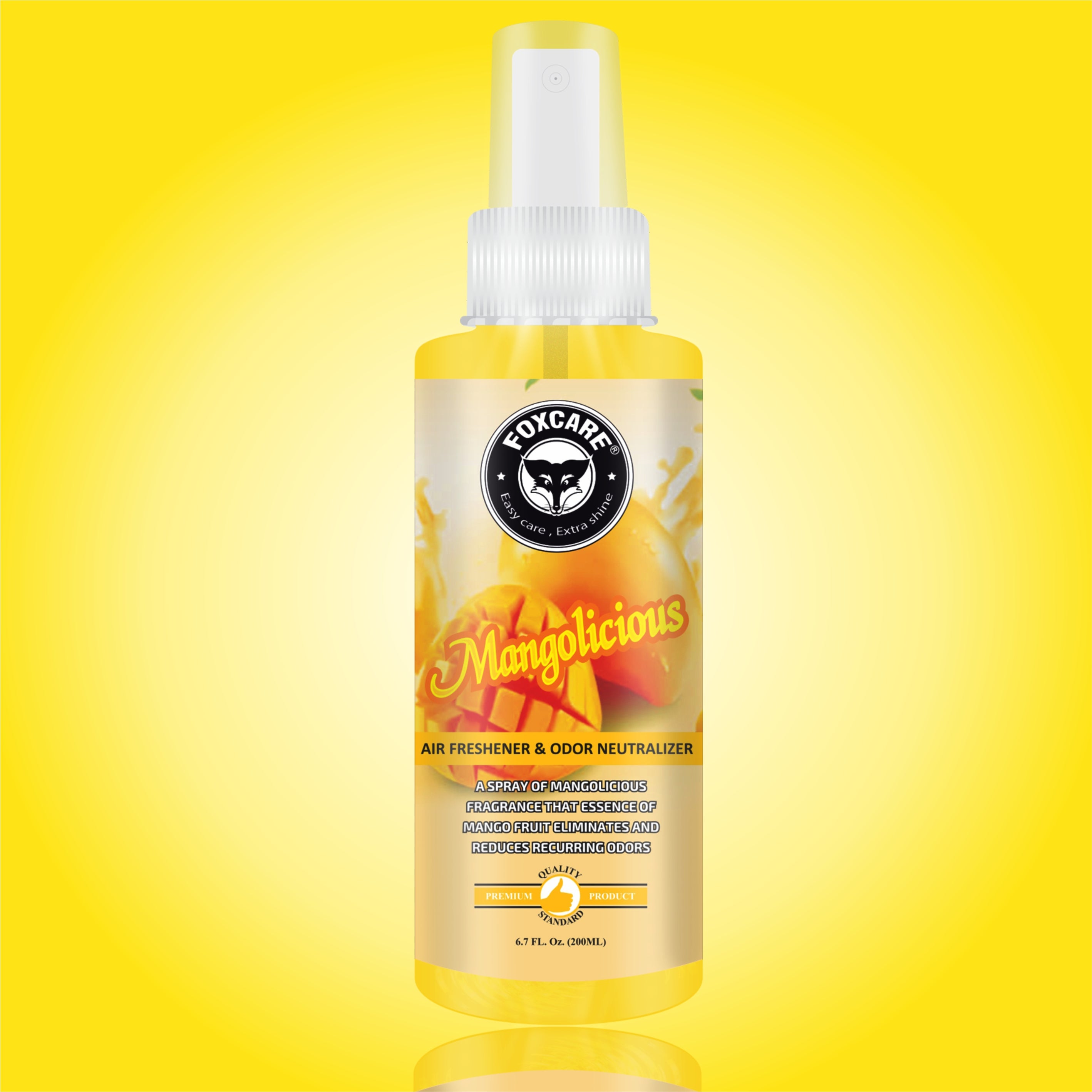 FOXCARE MANGOLICIOUS AIR FRESHENER & ODOR NEUTRALIZER(200 ml) - Foxcare Industries