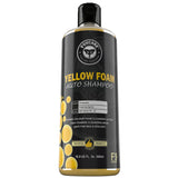 Foxcare Yellow Colour Foam Car Shampoo | Produces Thick Yellow Colour Foam - 500ml - Foxcare Industries