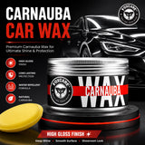 Foxcare Carnauba Hard Wax for Cars and Bikes, 180g,