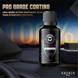 Foxcare Graphene Coating | 10H Graphene Coating for Car | Advanced UV Technology Super High Gloss Anti-Scratch |Extremely Hydrophobic & Long Lasting (30ml)