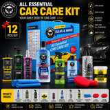 Foxcare All Essential Car Care Kit - 12pcs combo pack