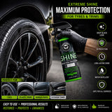 Foxcare Extreme shine - Tyre & Trim Protectant | Tyre Shiner |Tyre Polish 500 ml