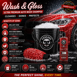 Foxcare Wash & Gloss - Ultra Premium Auto wash Shampoo (500ml)