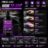 Foxcare Car Dashboard & Interior Polish (200ML)