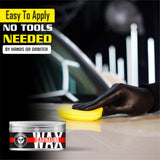 Foxcare Carnauba Hard Wax for Cars and Bikes, 180g,