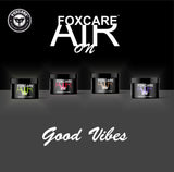 Foxcare Air On Citrus Organic Car Perfume Bar, Foxcare Air On Strong Fiber Air Freshener to Freshen'up Your Car | 50 g Car Accessories interior car perfumes and fresheners With German Innovation.