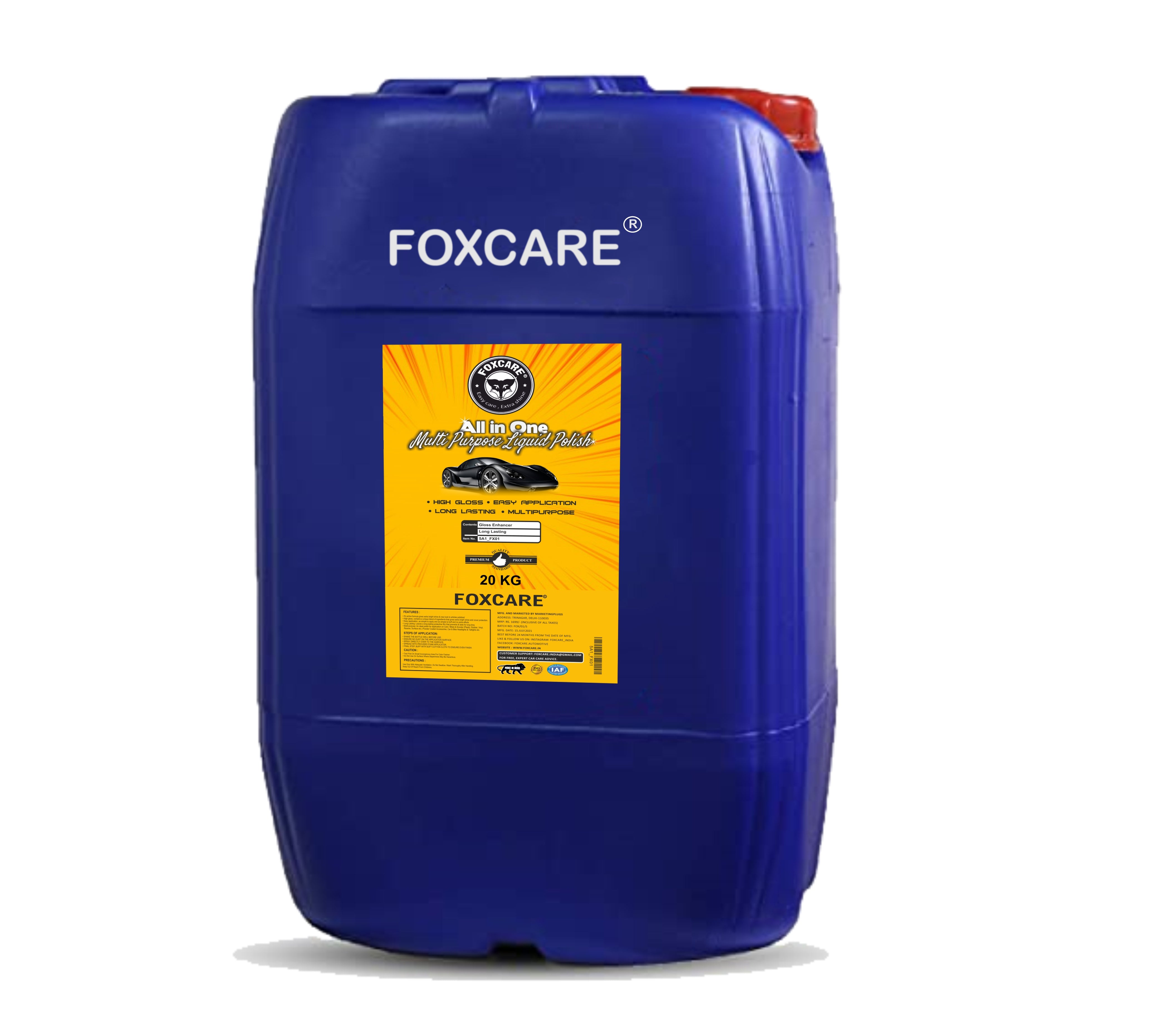 Foxcare All-in-One Multipurpose Liquid Polish (20KG)
