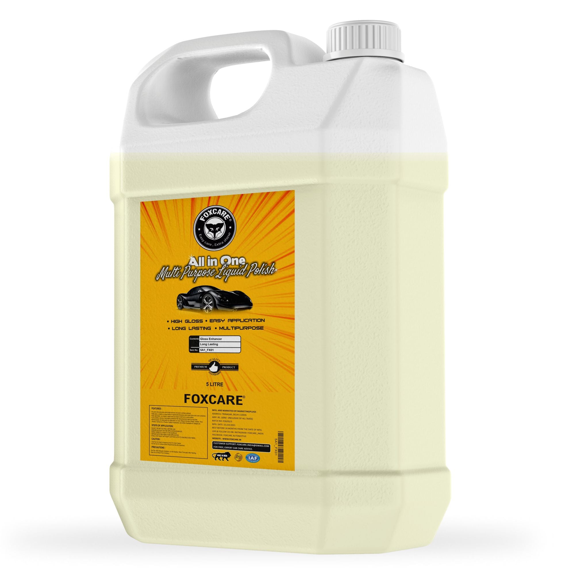 Foxcare All-in-One Multipurpose Liquid Polish (5 KG)