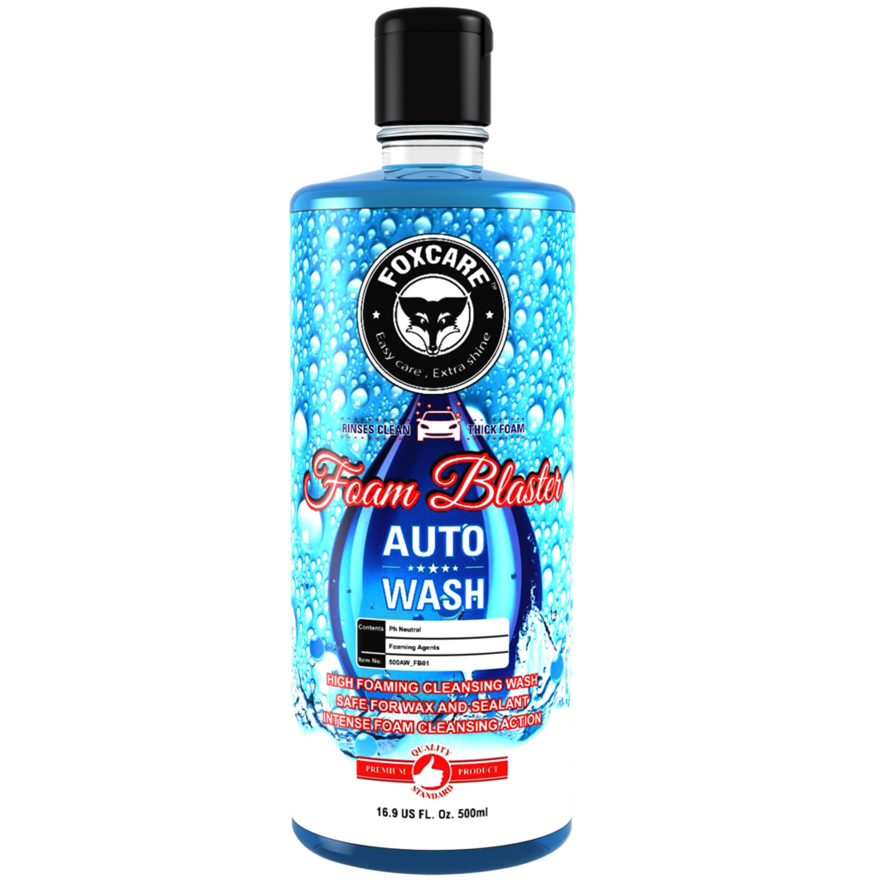 Foxcare Foam Blaster - Auto Wash Shampoo (500ml)